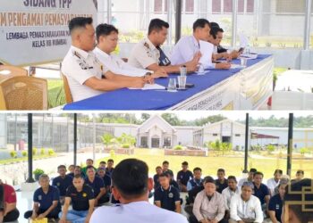 Sidang TPP Lapas Narkotika Rumbai Bahas Usulan Program Pembinaan dan Integrasi WBP