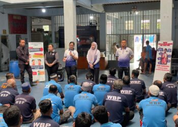 Tingkatkan Kesadaran, Penyuluhan Kesehatan TB–HIV Digelar di Blok Hunian Rutan Kelas I Pekanbaru