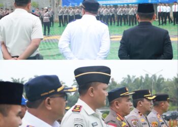 Kepala Lapas Pasir Pangarayan Hadiri Apel Gelar Pasukan dan Rapat Eksternal Ops Keselamatan Lancang Kuning 2026