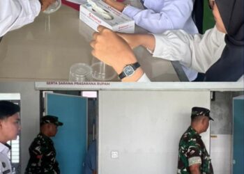 Dukung 15 Program Aksi Kemenimipas, Lapas Pasir Pangarayan Gelar Razia Gabungan dan Tes Urine Bersama TNI
