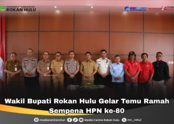 Perkuat Sinergitas, Wakil Bupati Rokan Hulu Gelar Temu Ramah Sempena HPN Ke-80