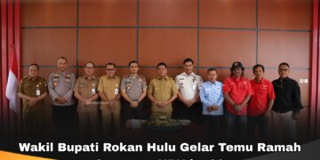 Perkuat Sinergitas, Wakil Bupati Rokan Hulu Gelar Temu Ramah Sempena HPN Ke-80