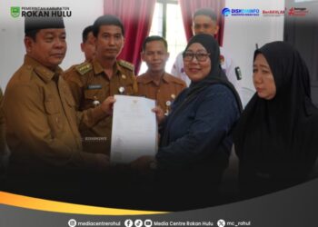 Wabup Syafaruddin Poti Hadiri Penyerahan Sertifikat Halal dan Perizinan Berusaha UMKM di Kecamatan Tandun