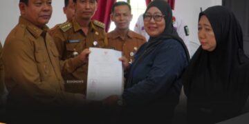 Wabup Syafaruddin Poti Hadiri Penyerahan Sertifikat Halal dan Perizinan Berusaha UMKM di Kecamatan Tandun