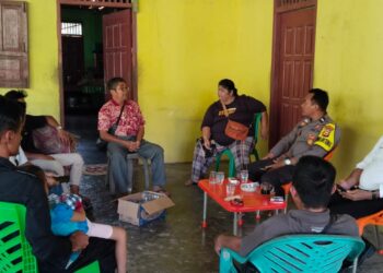 Polsek Kunto Darussalam Gelar Jumat Curhat dan Cooling System Bersama Warga Muara Dilam