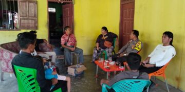 Polsek Kunto Darussalam Gelar Jumat Curhat dan Cooling System Bersama Warga Muara Dilam
