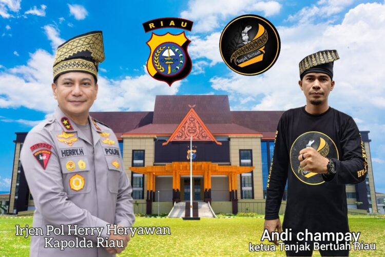 Mengangkat Marwah di Bumi Melayu: Yayasan Tanjak Bertuah Riau Apresiasi Kepemimpinan Kapolda Riau