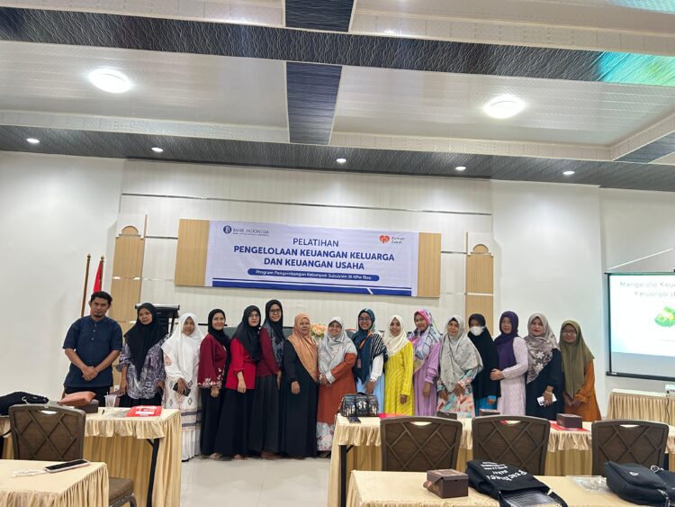 Rumah Zakat Gelar Pelatihan Keuangan dan Usaha Bersama Bank Indonesia Perwakilan Riau 