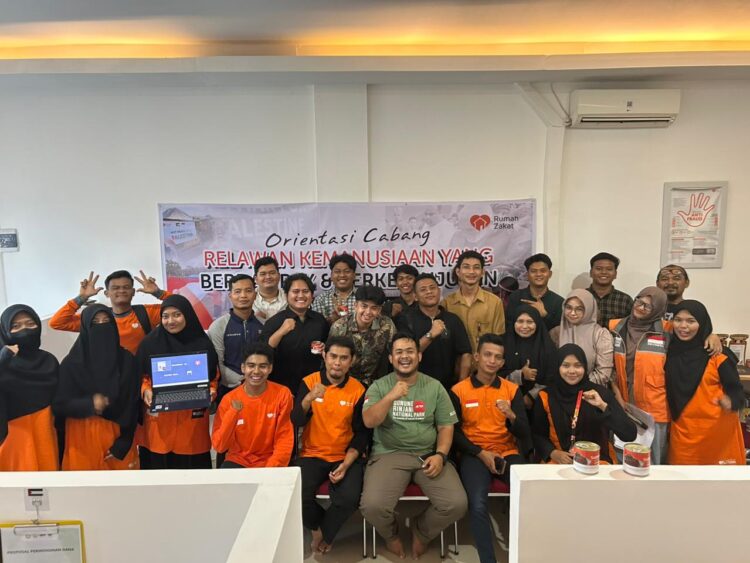 Rumah Zakat Gelar Orientasi Cabang 2026, Perkuat Komitmen Calon Relawan Kemanusiaan