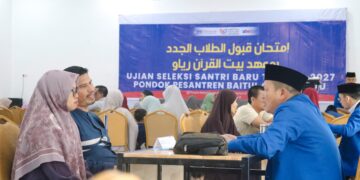 Ujian Seleksi Penerimaan Santri Baru Pesantren Baitul Qur’an Riau Tahap I Tahun Ajaran 2026–2027