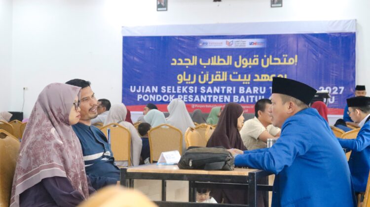 Ujian Seleksi Penerimaan Santri Baru Pesantren Baitul Qur’an Riau Tahap I Tahun Ajaran 2026–2027