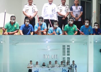 Sambut Ramadan 1447 H, Lapas Pasir Pangarayan Gelar Kerja Bakti di Mushola Anugerah