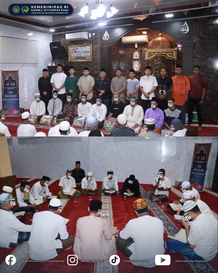 Tarawih Pertama Ramadan 1447 H di Lapas Pasir Pangarayan: Saat Harapan, Taubat, dan Kebersamaan Menjadi Satu
