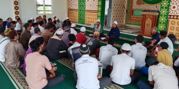 WBP Lapas Narkotika Rumbai Perkuat Iman Lewat Kegiatan Mengaji di Masjid At-Taubah