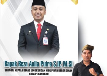 Jejak Hijau Lestari Ucapkan Selamat atas Pelantikan Definitif Kepala DLHK Kota Pekanbaru, Reza Aulia, S.T., M.Si.