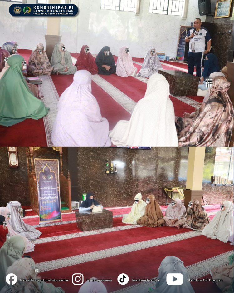 Momentum Ramadan 1447 H, Pengajian Rutin Perkuat Iman Warga Binaan Lapas Pasir Pangarayan