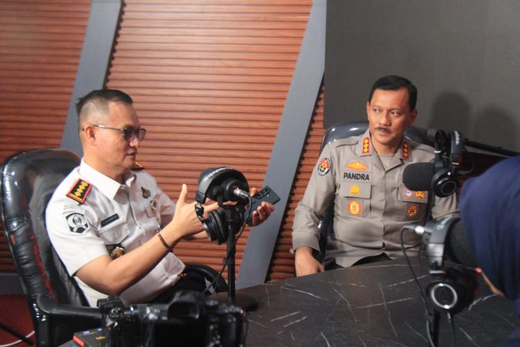 Wujudkan Kolaborasi Positif, Kepala Lapas Pekanbaru Sambangi Kabid Humas Polda Riau
