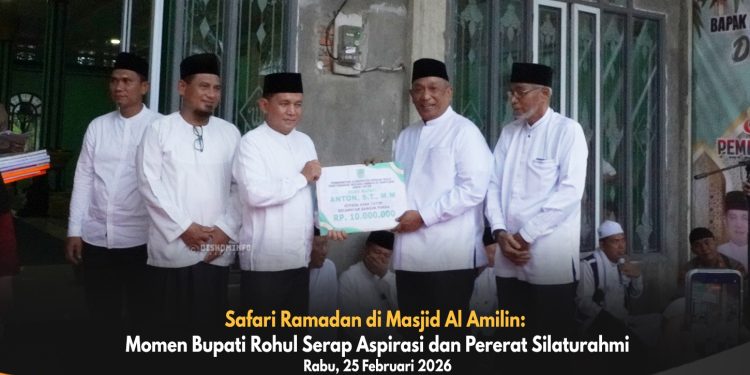 Safari Ramadan di Masjid Al Amilin: Momen Bupati Rohul Serap Aspirasi dan Pererat Silaturahmi