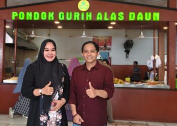 Momen Tak Terduga, Pondok Gurih Alas Daun di Datangi Mentri Kehutanan Raja Juli Antoni 