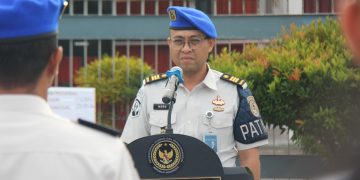 Pimpin Apel Pagi, Kasi Kamtib Lapas Pekanbaru Tekankan Disiplin dan Kesiapsiagaan Jelang Bulan Ramadhan