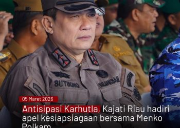 Pemerintah Tegaskan Komitmen Pencegahan Sejak Dini,Kajati Riau Bersama Forkopimda Ikuti Apel Kesiapsiagaan Karhutla