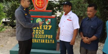 Dispenad Tinjau Langsung Pelaksanaan TMMD Ke-127 di Tuah Negeri