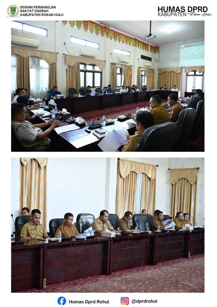 Rapat Sinkronisasi Hasil Evaluasi Gubernur terhadap Ranperda APBD 2026, DPRD dan TAPD Bahas Penyesuaian Anggaran
