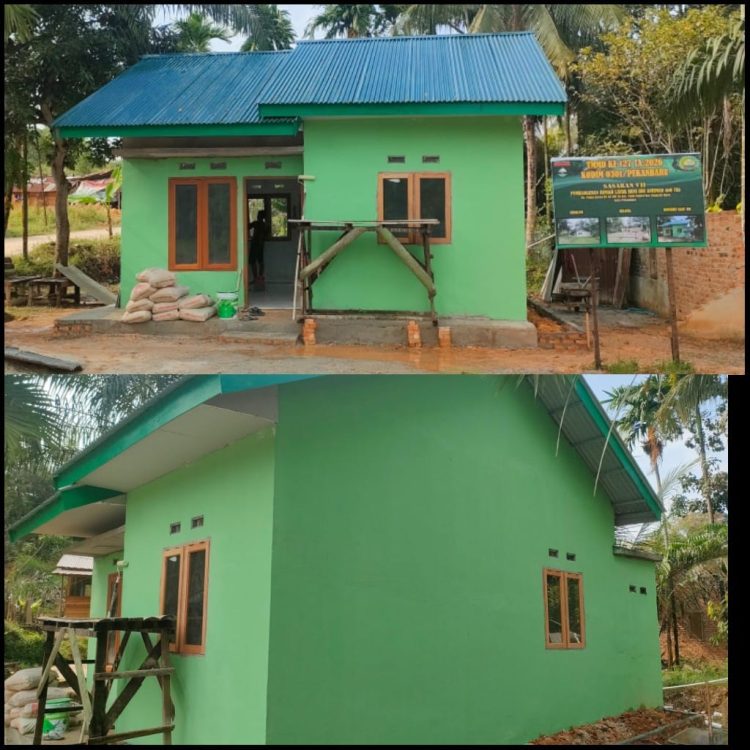 RTLH Ibu Anismar Siap Dikunjungi Tim Wasev TMMD ke-127 Kodim 0301/Pekanbaru