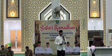 Wabup Syafaruddin Perkuat Silaturahmi dan Salurkan Bantuan Ramadan di Ujung Batu