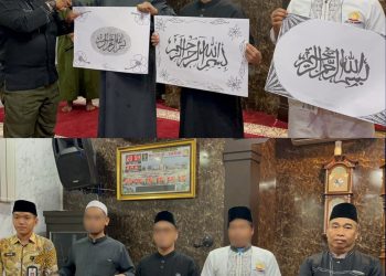 Peringati Nuzulul Qur’an, Lapas Pasir Pangarayan Gelar Tausiah dan Umumkan Pemenang Lomba Kaligrafi
