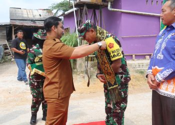 Tim Wasev Tinjau Langsung Progres TMMD ke-127 Kodim 0301/Pekanbaru di Tenayan Raya