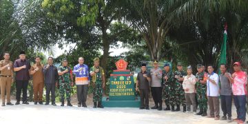 Tim Wasev Tinjau Sasaran Fisik TMMD ke-127 Kodim 0301/Pekanbaru