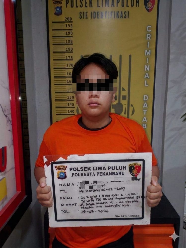 Mangkir Tiga Kali Panggilan, Salah satu Tersangka Pengeroyokan Mahasiswa di Kawasan Kampus UNRI Akhirnya Dijebloskan ke Sel