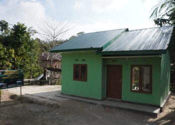 Sentuhan TMMD ke-127 Kodim 0301/Pekanbaru, Rumah Ibu Sarianis Rampung 100 Persen Tepat Waktu