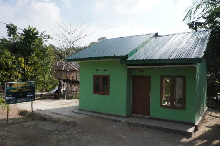 Sentuhan TMMD ke-127 Kodim 0301/Pekanbaru, Rumah Ibu Sarianis Rampung 100 Persen Tepat Waktu