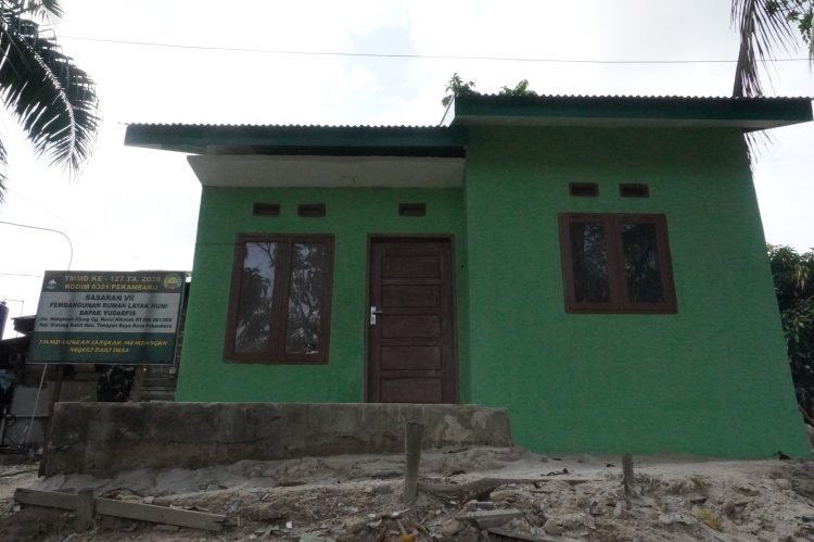 Sentuhan TMMD Hadirkan Harapan Baru, Rumah Almarhum Yudarfis Rampung 100 Persen