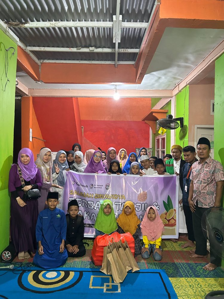 Rumah Zakat dan Salimah Pekanbaru Gelar Kajian Ramadhan dan Buka Bersama di Rumah Quran Ar-Rahmah