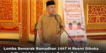 Gelorakan Syiar Islam : Lomba Semarak Ramadhan 1447 H Resmi Dibuka di Masjid Agung Islamic Center Rokan Hulu