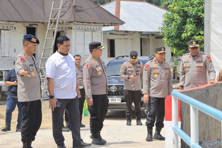Kapolda Riau Tinjau Kesiapan Jembatan Merah Putih Menuju Peresmian Kapolri