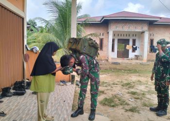 Perpisahan Haru Satgas TMMD dan Keluarga Asuh, 30 Hari Kebersamaan Jadi Kenangan Indah