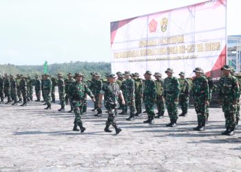 Kasdam XIX/Tuanku Tambusai Tutup TMMD ke-127 Kodim Pekanbaru di Tenayan Raya