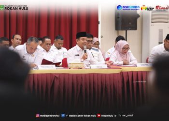 Wabup Syafaruddin Poti Hadiri High Level Meeting Provinsi Riau Guna Perkuat Sinergi Pengendalian Inflasi Selama Bulan Ramadhan