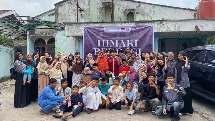 HIMAKI UMRI Gelar Program Kepedulian bagi Anak Panti di Riau
