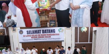 Lapas Pasir Pangarayan Gelar Rapat Dinas, Bagi Takjil Ramadan, dan Buka Puasa Bersama Anak Panti Asuhan