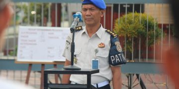 Apel Pagi Lapas Pekanbaru, Kasubag TU Ingatkan Pentingnya Disiplin dan Integritas Petugas