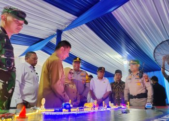 Kapolres Kampar Dampingi Bupati dan Forkopimda Tinjau Pos Terpadu Lebaran, Pastikan “Mudik Aman, Keluarga Bahagia” Terwujud