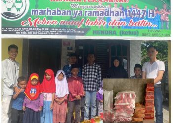 Garudasakti.id Tebar Kepedulian, 40 Paket Sembako Disalurkan untuk Anak Yatim dan Kaum Dhuafa