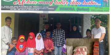 Garudasakti.id Tebar Kepedulian, 40 Paket Sembako Disalurkan untuk Anak Yatim dan Kaum Dhuafa