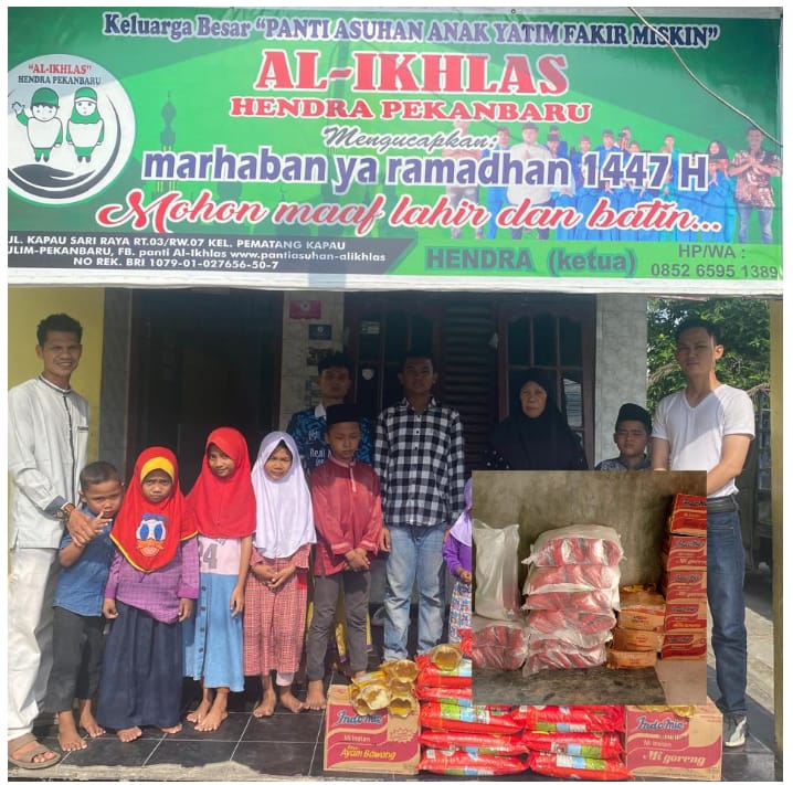 Garudasakti.id Tebar Kepedulian, 40 Paket Sembako Disalurkan untuk Anak Yatim dan Kaum Dhuafa