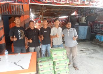 Pemuda Pancasila Ranting Kampung Dalam Berbagi Kebahagiaan Sambut Idul Fitri 1447 H / 2026 M